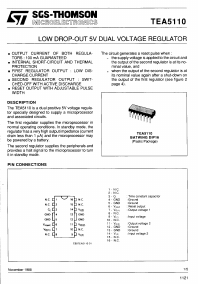 TEA5110 Datasheet PDF STMicroelectronics