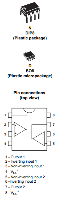 TL072BID Datasheet PDF STMicroelectronics