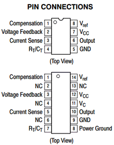 UC3842BDG Datasheet PDF STMicroelectronics