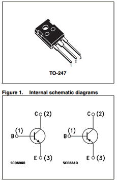 TIP2955 Datasheet PDF STMicroelectronics