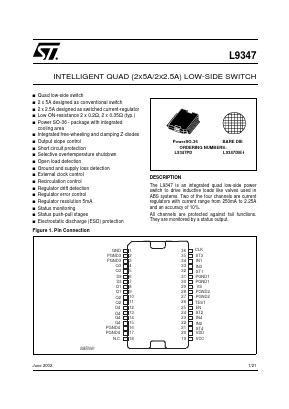 L9347 Datasheet PDF STMicroelectronics