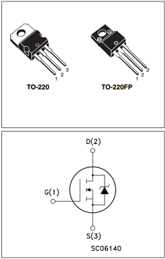IRF630 Datasheet PDF STMicroelectronics