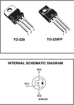 STP6NB80 Datasheet PDF STMicroelectronics