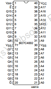 M27C4002-12J1 Datasheet PDF STMicroelectronics