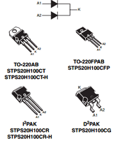 STPS20H100C Datasheet PDF STMicroelectronics