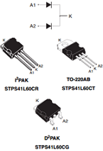 STPS41L60CG Datasheet PDF STMicroelectronics