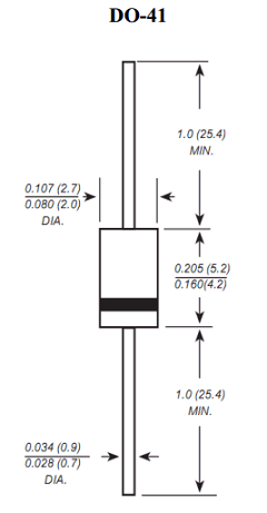1N4007 Datasheet PDF Suntan Capacitors