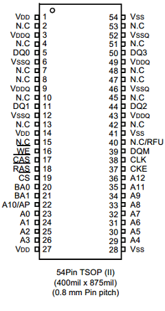 K4S560432D-TL75 Datasheet PDF Samsung