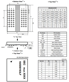 K4S56163LF-Z Datasheet PDF Samsung