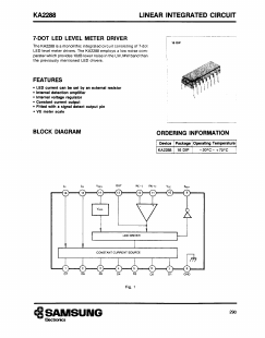 KA2288 Datasheet PDF Samsung