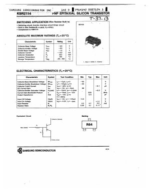 KSR2114 Datasheet PDF Samsung