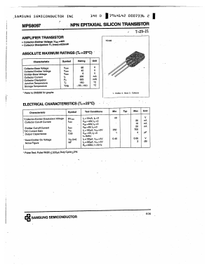 MPS8097 Datasheet PDF Samsung