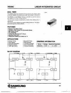 NE556C Datasheet PDF Samsung