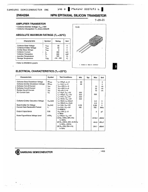 2N6428A Datasheet PDF Samsung