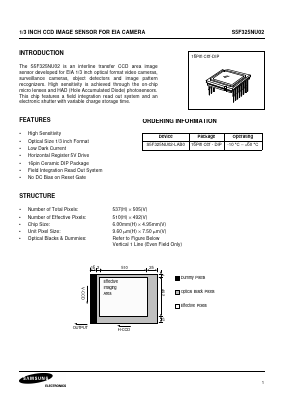 S5F325NU02 Datasheet PDF Samsung