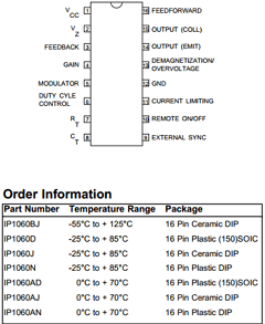 IP1060 Datasheet PDF Semelab - > TT Electronics plc 