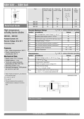 SBH820 Datasheet PDF Semikron