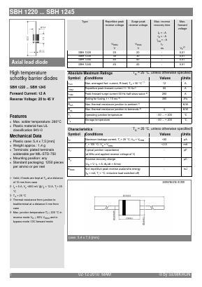 SBH1220 Datasheet PDF Semikron