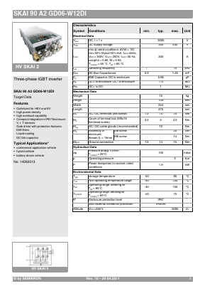 SKAI90A2GD06-W12DI Datasheet PDF Semikron
