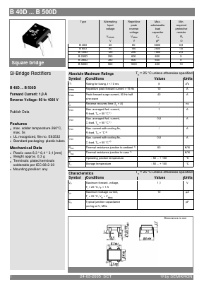B125D Datasheet PDF Semikron