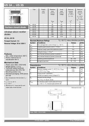 US3A Datasheet PDF Semikron