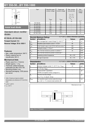 BY550-200 Datasheet PDF Semikron