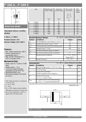 P1000M Datasheet PDF Semikron