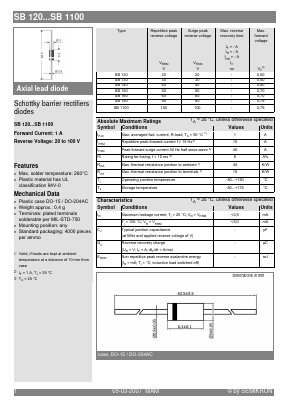 SB190 Datasheet PDF Semikron