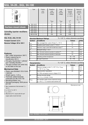 SGL34-90 Datasheet PDF Semikron