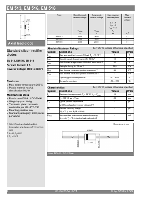 EM513 Datasheet PDF Semikron