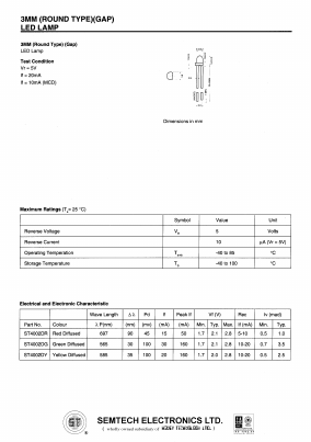 ST4002DG Datasheet PDF Semtech Corporation