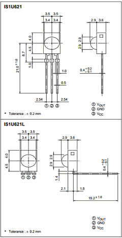 IS1U621 Datasheet PDF Sharp Electronics