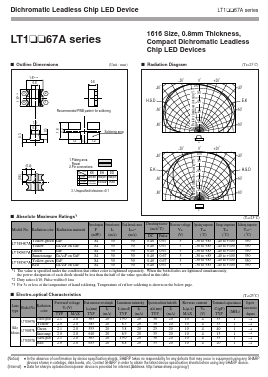 LT1ED67A Datasheet PDF Sharp Electronics
