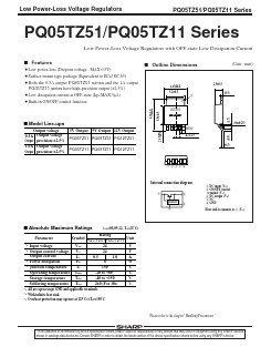 PQ09TZ11 Datasheet PDF Sharp Electronics