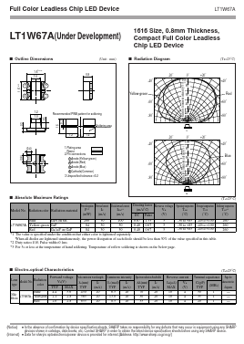 LT1W67A Datasheet PDF Sharp Electronics