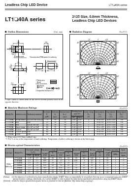 LT1K40A Datasheet PDF Sharp Electronics