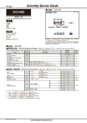 DG1M3 Datasheet PDF Shindengen