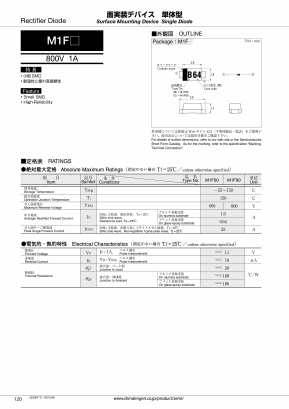 M1F Datasheet PDF Shindengen