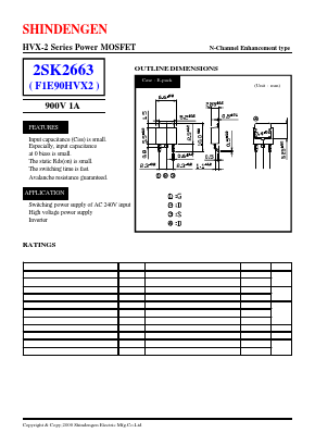 F1E90HVX2 Datasheet PDF Shindengen