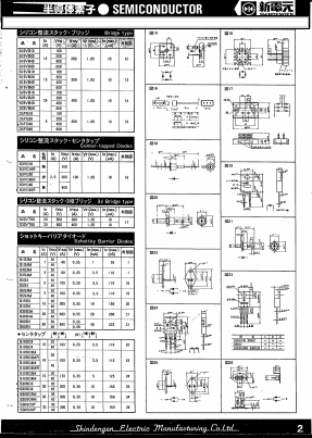 S30SC20 Datasheet PDF Shindengen