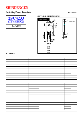 T3V80HFX Datasheet PDF Shindengen