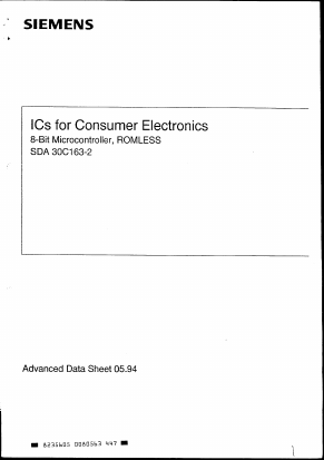 SDA30C163-2 Datasheet PDF Siemens AG