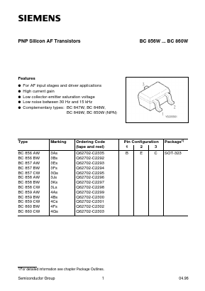 Q62702-C2296 Datasheet PDF Siemens AG