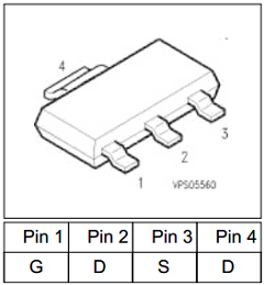 BSP296 Datasheet PDF Siemens AG