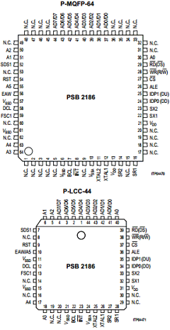 PSB2186P Datasheet PDF Siemens AG