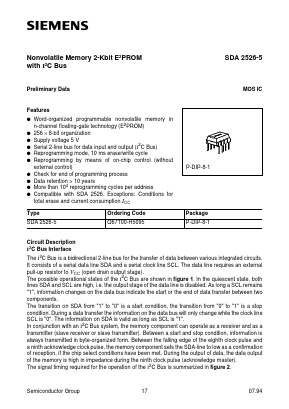 SDA2526-5 Datasheet PDF Siemens AG