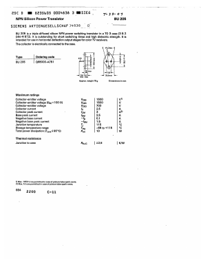 Q68000-A751 Datasheet PDF Siemens AG