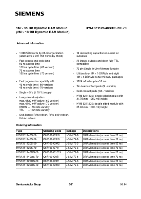 Q67100-Q960 Datasheet PDF Siemens AG