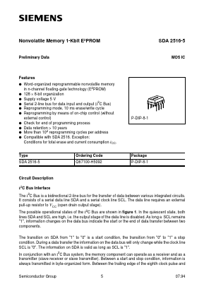 Q67100-H5092 Datasheet PDF Siemens AG