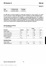 Q67000-A2025 Datasheet PDF Siemens AG